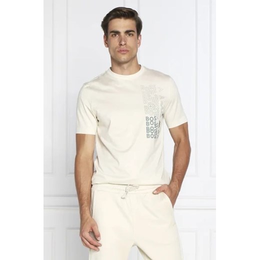 BOSS BLACK T-shirt Tiburt | Regular Fit | mercerised XXL Gomez Fashion Store wyprzedaż