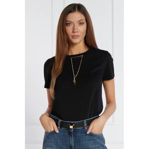 Elisabetta Franchi T-shirt | Regular Fit ze sklepu Gomez Fashion Store w kategorii Bluzki damskie - zdjęcie 172795950