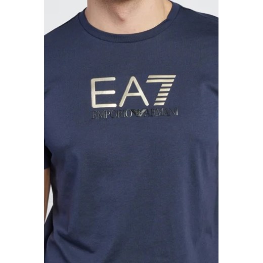 EA7 T-shirt | Regular Fit M wyprzedaż Gomez Fashion Store