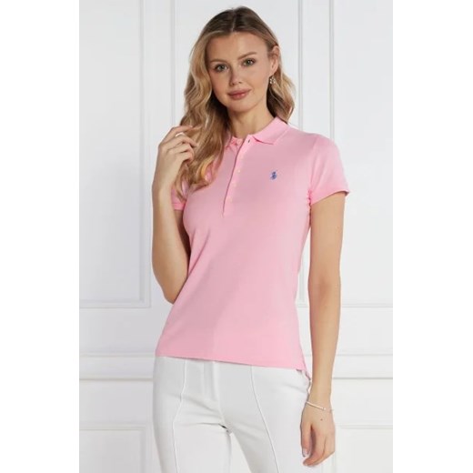 POLO RALPH LAUREN Polo Julie | Slim Fit | pique ze sklepu Gomez Fashion Store w kategorii Bluzki damskie - zdjęcie 172796063