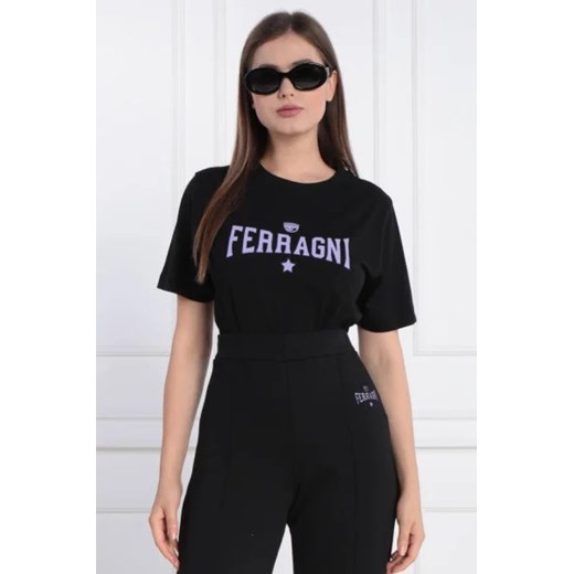Chiara Ferragni T-shirt | Regular Fit ze sklepu Gomez Fashion Store w kategorii Bluzki damskie - zdjęcie 172796132