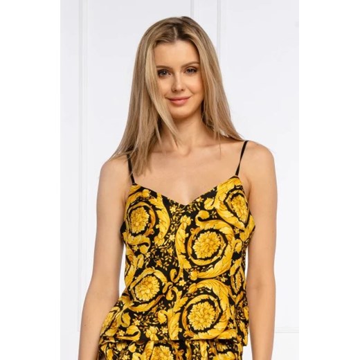 Versace Jedwabny top | Regular Fit ze sklepu Gomez Fashion Store w kategorii Bluzki damskie - zdjęcie 172796501