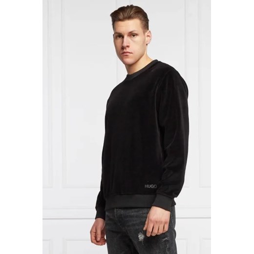 HUGO Bluza Delvety | Relaxed fit L okazyjna cena Gomez Fashion Store