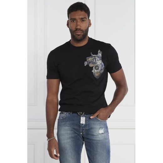 Philipp Plein T-shirt | Regular Fit ze sklepu Gomez Fashion Store w kategorii T-shirty męskie - zdjęcie 172797191
