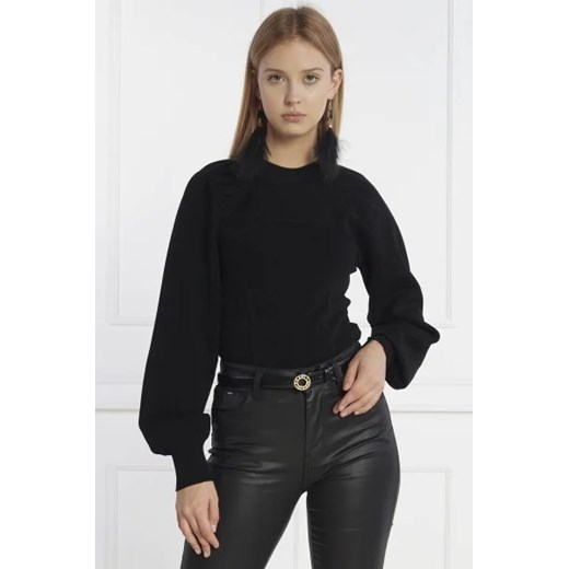Karl Lagerfeld Sweter | Regular Fit ze sklepu Gomez Fashion Store w kategorii Swetry damskie - zdjęcie 172797273