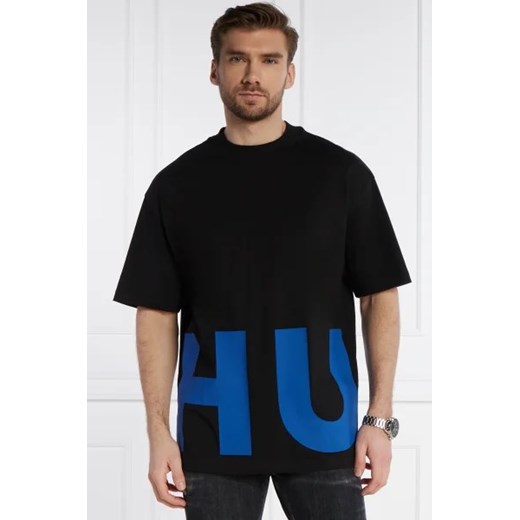 Hugo Blue T-shirt Nannavaro | Oversize fit Hugo Blue XL Gomez Fashion Store