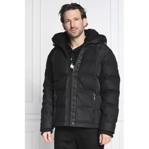 Les Hommes Wełniana kurtka z szelkami | Regular Fit Les Hommes 54 wyprzedaż Gomez Fashion Store
