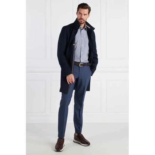 Oscar Jacobson Wełniane spodnie Denz | Slim Fit Oscar Jacobson 52 wyprzedaż Gomez Fashion Store