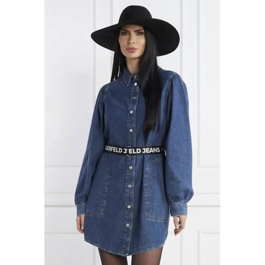 Karl Lagerfeld Jeans Sukienka | denim ze sklepu Gomez Fashion Store w kategorii Sukienki - zdjęcie 172797833