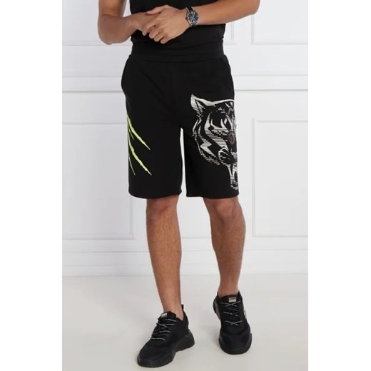 Plein Sport Szorty Tiger Line | Regular Fit Plein Sport XL okazja Gomez Fashion Store