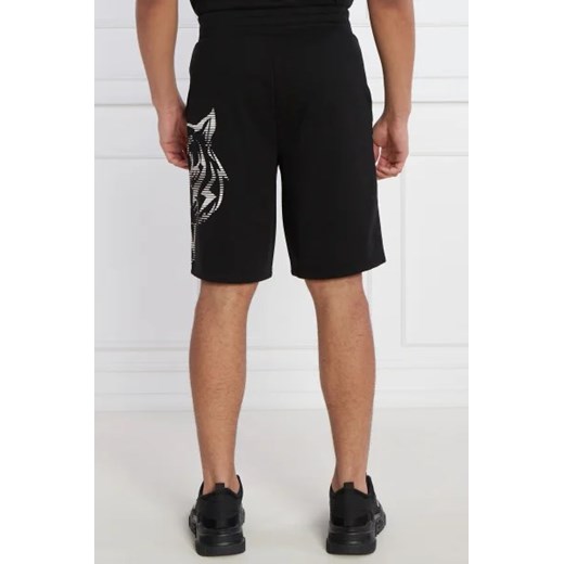 Plein Sport Szorty Tiger Line | Regular Fit Plein Sport XXL okazja Gomez Fashion Store