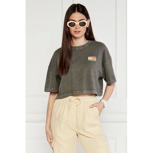 Tommy Jeans T-shirt | Cropped Fit Tommy Jeans XS Gomez Fashion Store