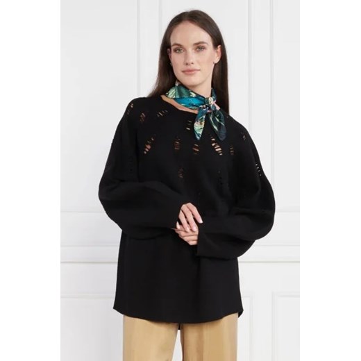 Liviana Conti Wełniany sweter | Oversize fit ze sklepu Gomez Fashion Store w kategorii Swetry damskie - zdjęcie 172798413