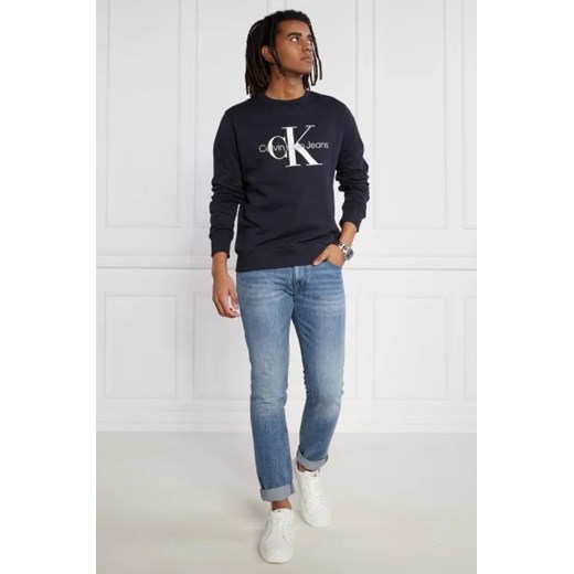 CALVIN KLEIN JEANS Bluza CORE MONOLOGO | Regular Fit L Gomez Fashion Store okazja