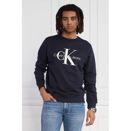 CALVIN KLEIN JEANS Bluza CORE MONOLOGO | Regular Fit S wyprzedaż Gomez Fashion Store