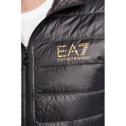 EA7 Puchowa kurtka | Regular Fit M wyprzedaż Gomez Fashion Store