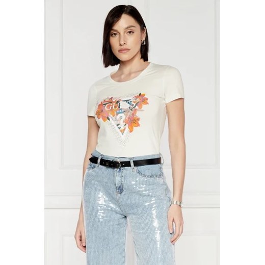 GUESS T-shirt | Regular Fit ze sklepu Gomez Fashion Store w kategorii Bluzki damskie - zdjęcie 172799022