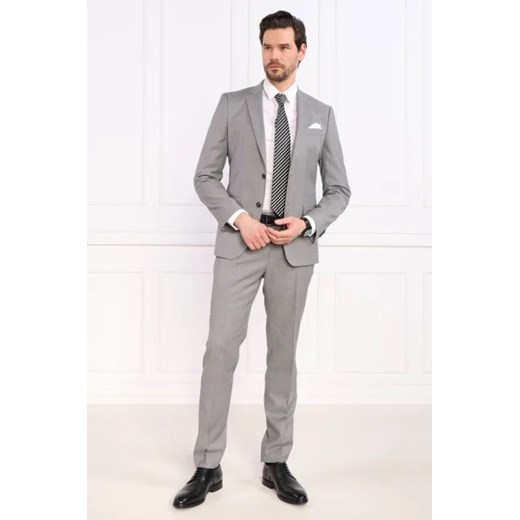 BOSS BLACK Wełniane spodnie H-Genius-MM-224 | Slim Fit 58 promocja Gomez Fashion Store