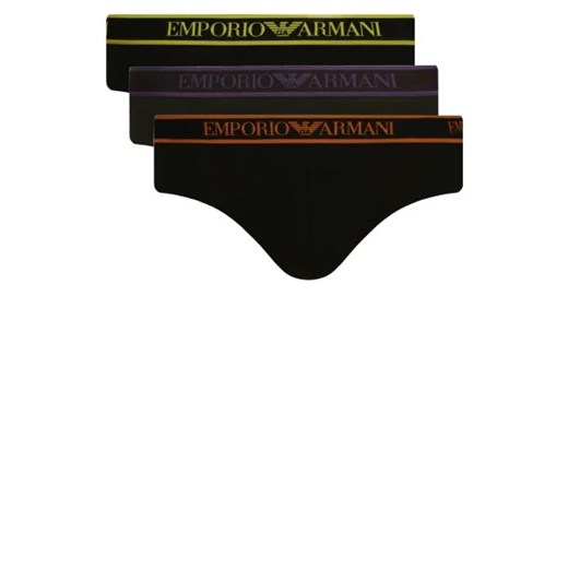 Emporio Armani Slipy 3-pack ze sklepu Gomez Fashion Store w kategorii Majtki męskie - zdjęcie 172799364