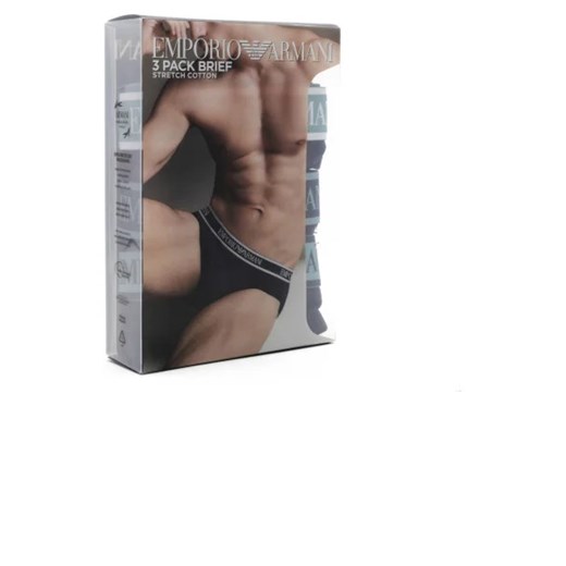 Emporio Armani Slipy 3-pack Emporio Armani L okazja Gomez Fashion Store
