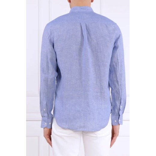 Oscar Jacobson Lniana koszula | Regular Fit Oscar Jacobson S okazja Gomez Fashion Store