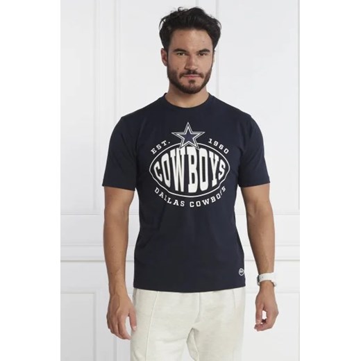 BOSS ORANGE T-shirt Trap NFL | Regular Fit L okazja Gomez Fashion Store