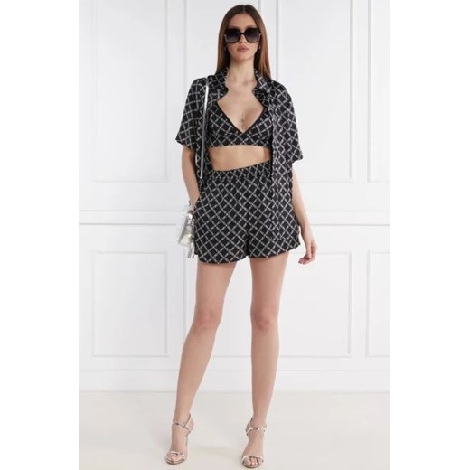 Michael Kors Satynowy top EMPIRE | Cropped Fit Michael Kors 36 Gomez Fashion Store okazja