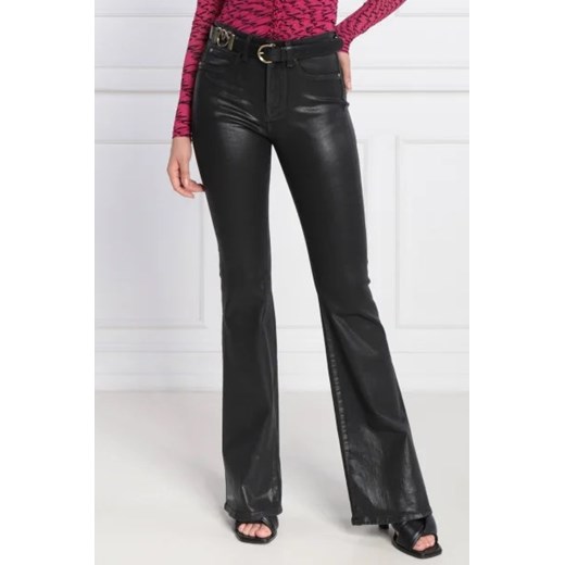 Pinko Jeansy FLORA NO BELT FLARE DRILL SPAL | Regular Fit ze sklepu Gomez Fashion Store w kategorii Jeansy damskie - zdjęcie 172800450