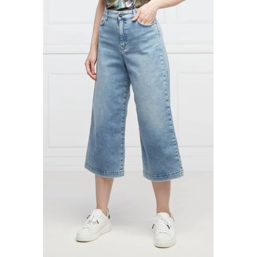 Marc Cain Jeansy | Cropped Fit | high rise Marc Cain 38 wyprzedaż Gomez Fashion Store