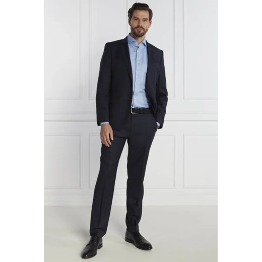 BOSS BLACK Wełniany garnitur Huge | Slim Fit ze sklepu Gomez Fashion Store w kategorii Garnitury męskie - zdjęcie 172801560