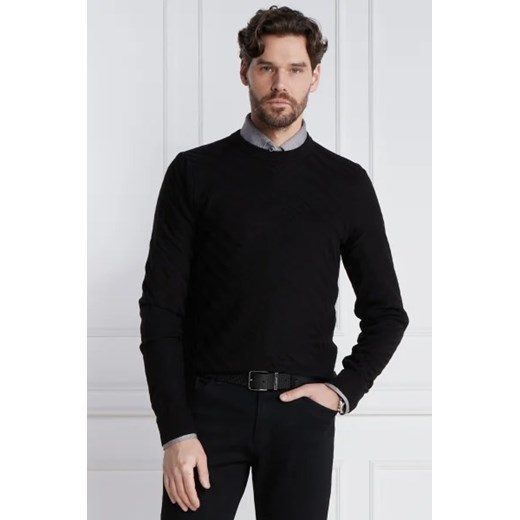 BOSS BLACK Wełniany sweter Palwino | Regular Fit ze sklepu Gomez Fashion Store w kategorii Swetry męskie - zdjęcie 172801680