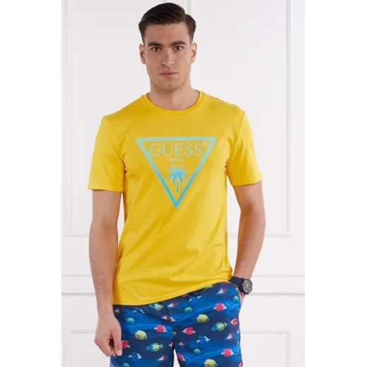 Guess Underwear T-shirt | Slim Fit | stretch ze sklepu Gomez Fashion Store w kategorii T-shirty męskie - zdjęcie 172801704
