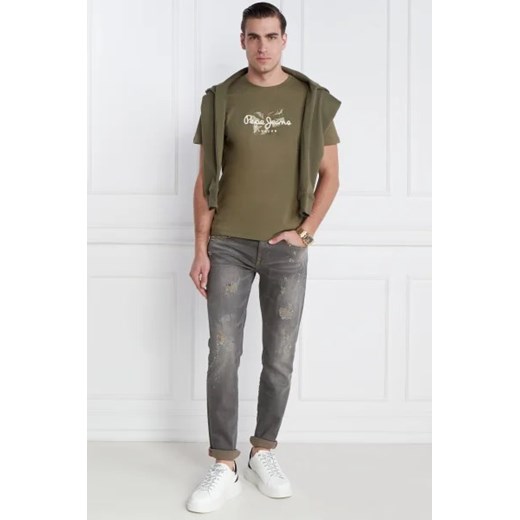 Pepe Jeans London T-shirt COUNT | Slim Fit M okazyjna cena Gomez Fashion Store