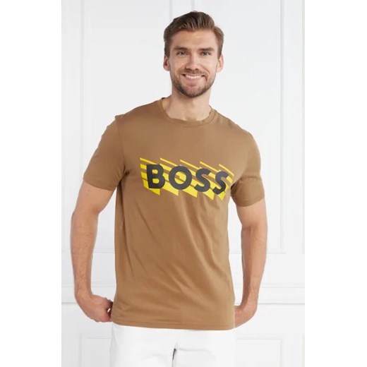BOSS ORANGE T-shirt Tee | Regular Fit ze sklepu Gomez Fashion Store w kategorii T-shirty męskie - zdjęcie 172801743