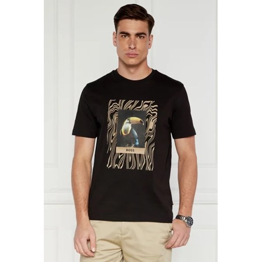 BOSS ORANGE T-shirt Te_Tucan | Regular Fit ze sklepu Gomez Fashion Store w kategorii T-shirty męskie - zdjęcie 172801934