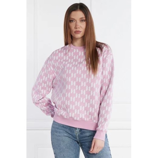 Karl Lagerfeld Bluza AOP | Relaxed fit Karl Lagerfeld XS Gomez Fashion Store wyprzedaż