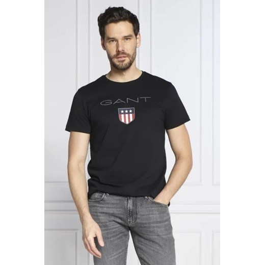 Gant T-shirt SHIELD SS | Regular Fit ze sklepu Gomez Fashion Store w kategorii T-shirty męskie - zdjęcie 172802103