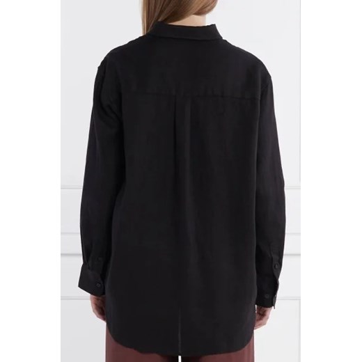 Samsøe Samsøe Lniana koszula salova | Loose fit M wyprzedaż Gomez Fashion Store