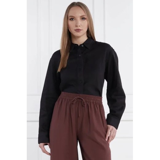 Samsøe Samsøe Lniana koszula salova | Loose fit ze sklepu Gomez Fashion Store w kategorii Koszule damskie - zdjęcie 172802454