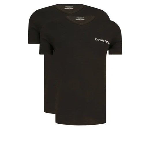 Emporio Armani T-shirt 2-pack | Regular Fit Emporio Armani XL promocyjna cena Gomez Fashion Store