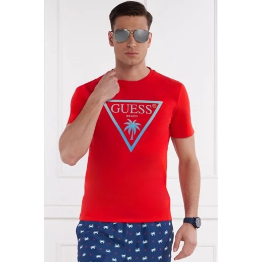 Guess Underwear T-shirt | Slim Fit | stretch ze sklepu Gomez Fashion Store w kategorii T-shirty męskie - zdjęcie 172803260
