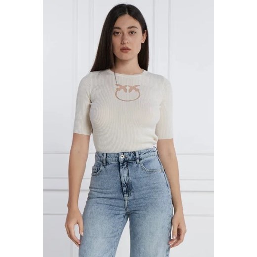 Pinko Wełniana bluzka | Slim Fit Pinko XS wyprzedaż Gomez Fashion Store
