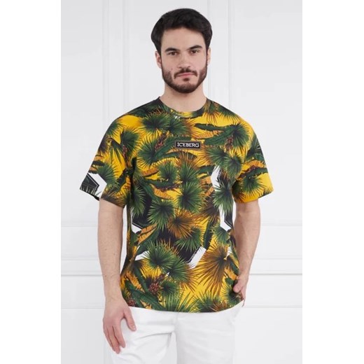 Iceberg T-shirt | Regular Fit ze sklepu Gomez Fashion Store w kategorii T-shirty męskie - zdjęcie 172803601