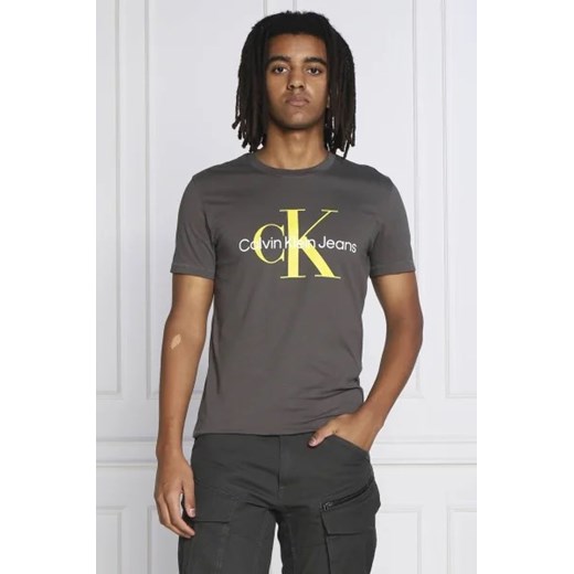 CALVIN KLEIN JEANS T-shirt | Slim Fit ze sklepu Gomez Fashion Store w kategorii T-shirty męskie - zdjęcie 172803620