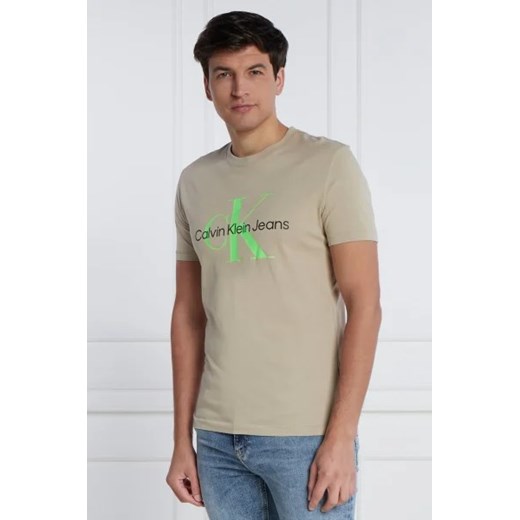 CALVIN KLEIN JEANS T-shirt | Slim Fit ze sklepu Gomez Fashion Store w kategorii T-shirty męskie - zdjęcie 172803890
