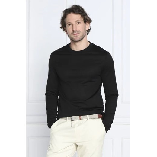 BOSS BLACK Longsleeve Tenison 36 | Slim Fit | mercerised S okazja Gomez Fashion Store