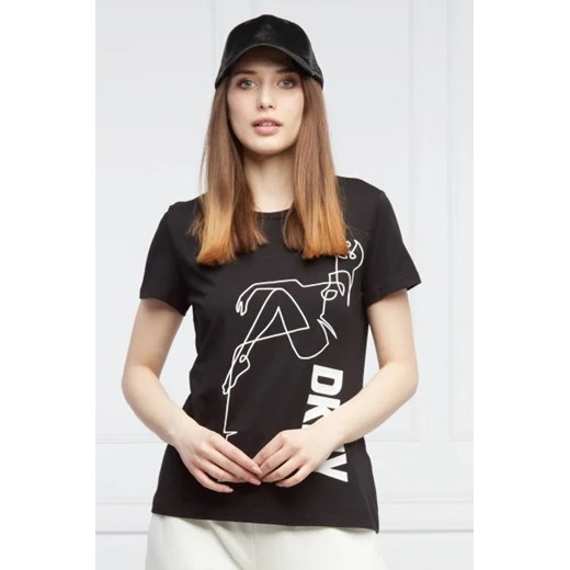 DKNY T-shirt | Regular Fit M Gomez Fashion Store okazja