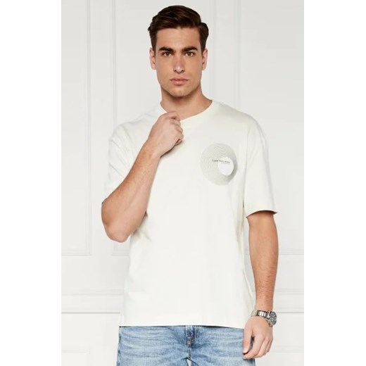 CALVIN KLEIN JEANS T-shirt CIRCLE FREQUENCY | Regular Fit ze sklepu Gomez Fashion Store w kategorii T-shirty męskie - zdjęcie 172804652