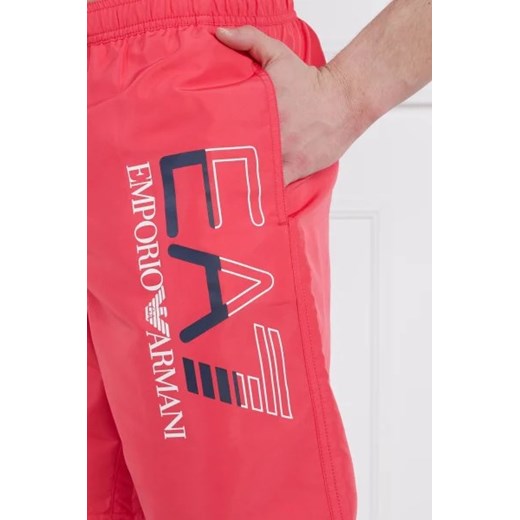 EA7 Szorty kąpielowe | Regular Fit 48 okazyjna cena Gomez Fashion Store