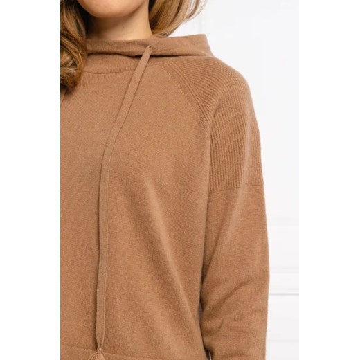 Marella Wełniany sweter | Relaxed fit | z dodatkiem kaszmiru Marella XL wyprzedaż Gomez Fashion Store